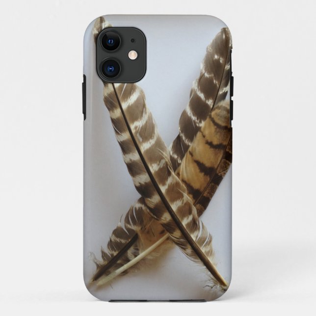 Red Tail Hawk Feather iphone5 Cell Phone Case (Back)