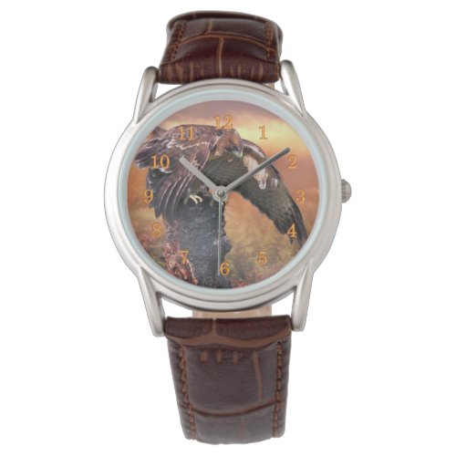 RED TAIL HAWK TOUCHDOWN WATCH