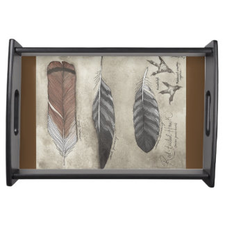 Red Tail Hawk - tray