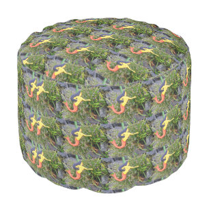 red-tail sirena mermaids pouf