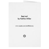 Red-tail sketch (Back)