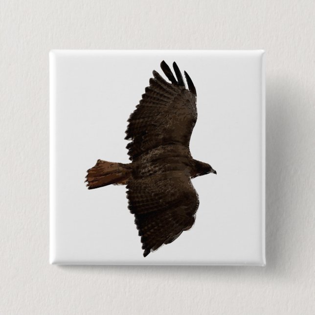 Red-tail sketch button (Front)