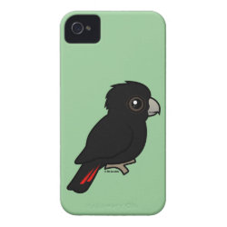 Red-tailed Black Cockatoo Case-Mate iPhone 4 Barely There Universal Case