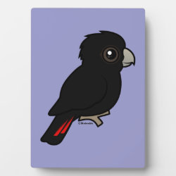 Red-tailed Black Cockatoo Photo Plaque 5