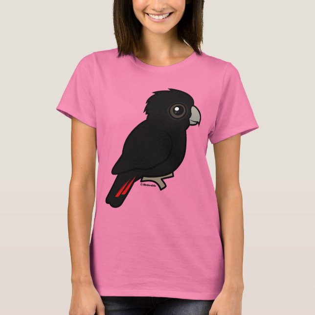 Red-tailed Black Cockatoo T-Shirt (Front)