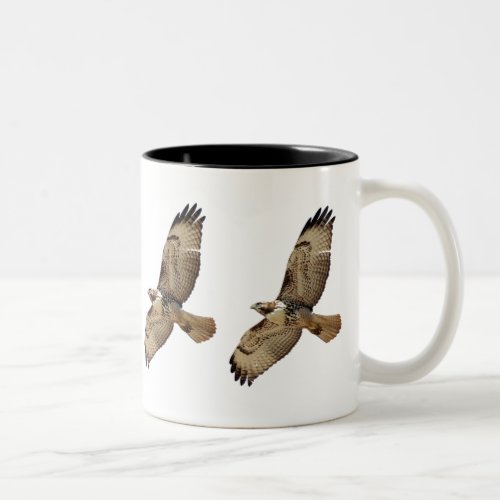 Red Tailed Hawk Bird Animal Flying Mug