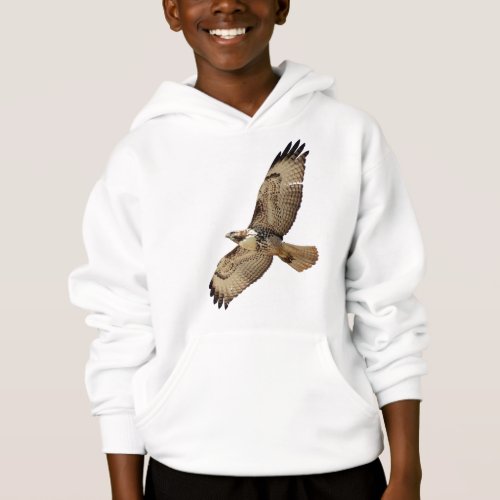Red Tailed Hawk Bird Wildlife Animal Kids T_Shirt Hoodie