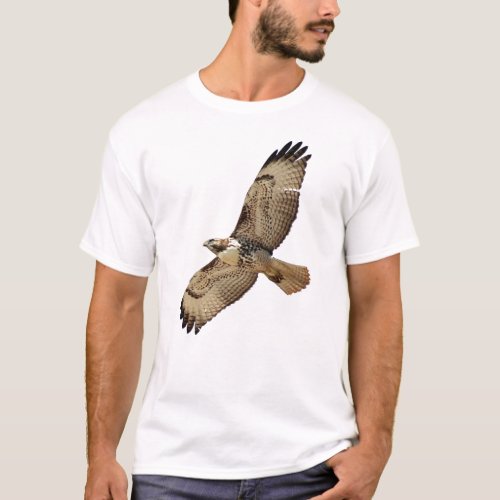 Red Tailed Hawk Bird Wildlife T_Shirt