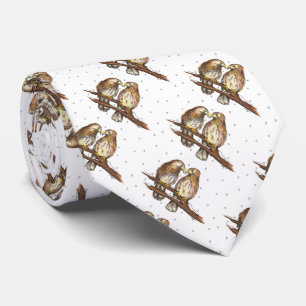 Red Tailed Hawk Birds Lovebird Bird Watching Tie
