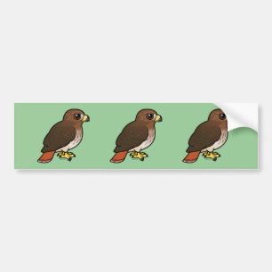 Red-tailed Hawk Bumper Sticker
