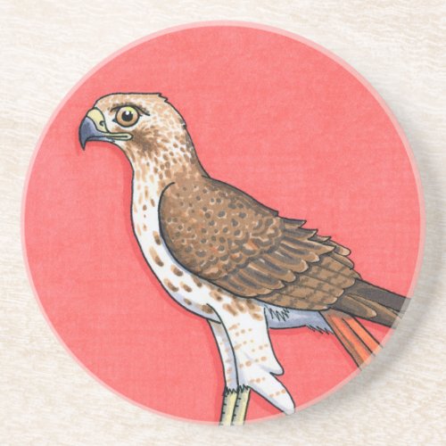 Red_Tailed Hawk Coaster