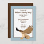 Red-Tailed Hawk in Flight Birthday Party Invitation