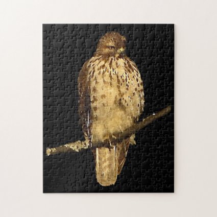Red-tailed Hawk Jigsaw Puzzle