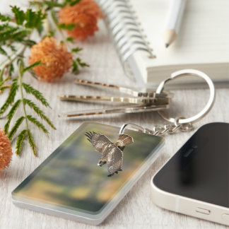 Red-tailed Hawk Keychain
