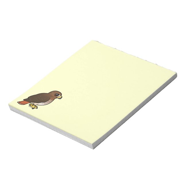 Red-tailed Hawk Notepad (Rotated)