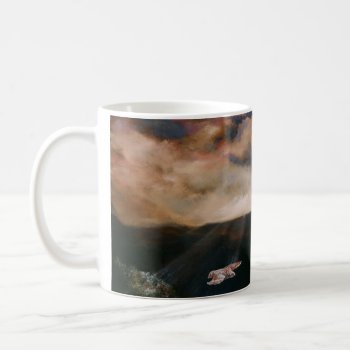 Red-tailed Hawk Over The Mesas Coffee Mug by ScrdBlueCollectibles at Zazzle