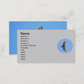 Red-Tailed Hawk Photo Business Card (Front/Back)