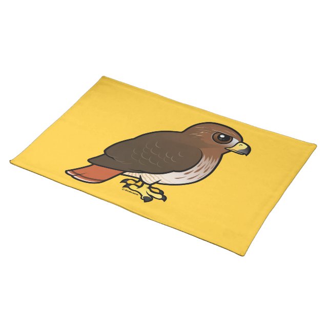 Red Tailed Hawk Placemat X 14 In Birdorable Shop