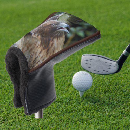Red_tailed Hawk Raptor Photo Golf Head Cover