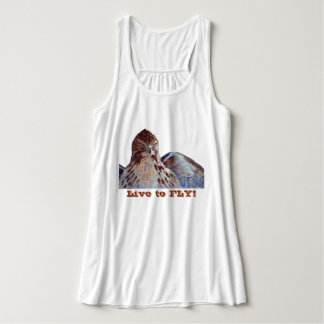 Red Tailed Hawk Tank Top