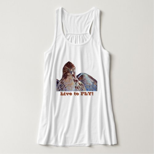 Red Tailed Hawk Tank Top