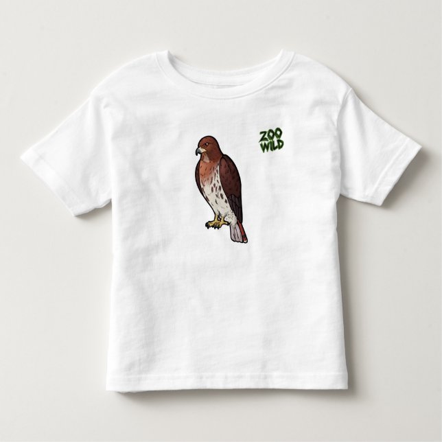 Red-Tailed Hawk Toddler T-shirt (Front)