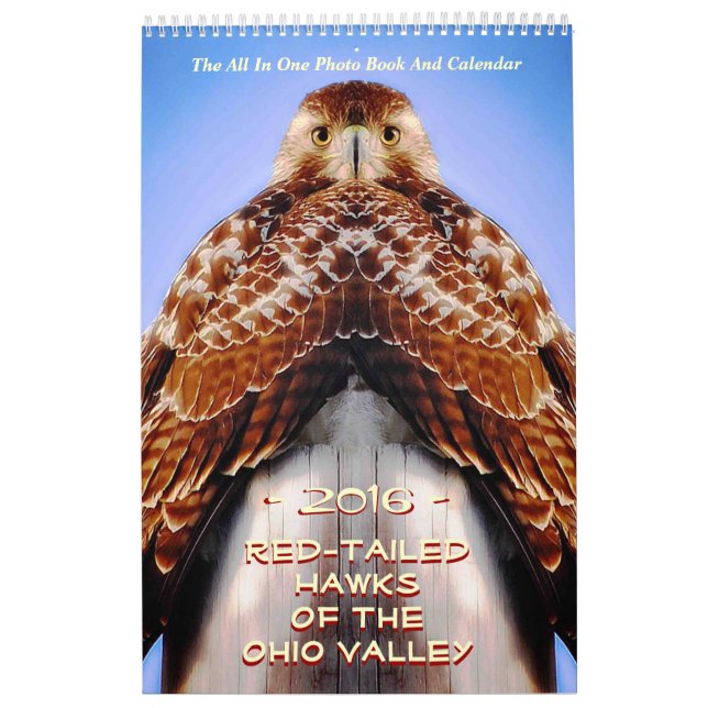 RED TAILED HAWKS OF OHIO CALENDAR (Cover)