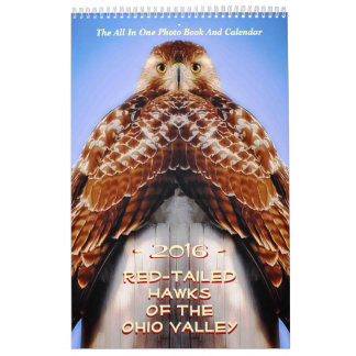 RED TAILED HAWKS OF OHIO CALENDAR