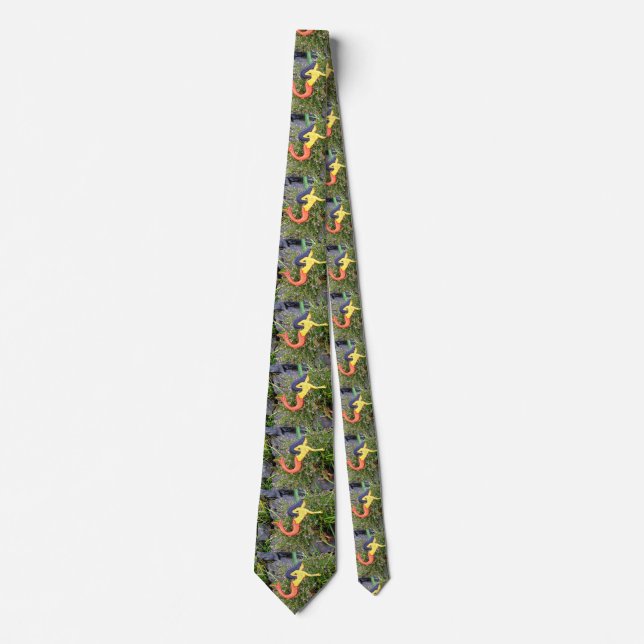 red-tailed sirena mermaids neck tie (Front)