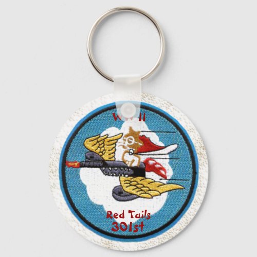 Red Tails _ 301st Fighter Squadron Keychain