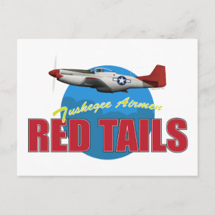 Red Tails Tuskegee Airmen Postcard