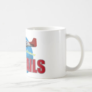 Red Tails Tuskegee Airmen with P-51 Coffee Mug