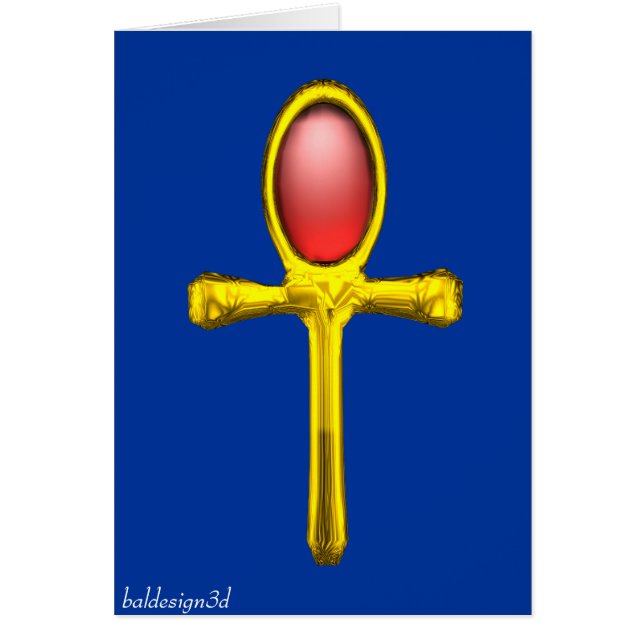 RED TALISMAN ,red yellow blue Cards (Front)