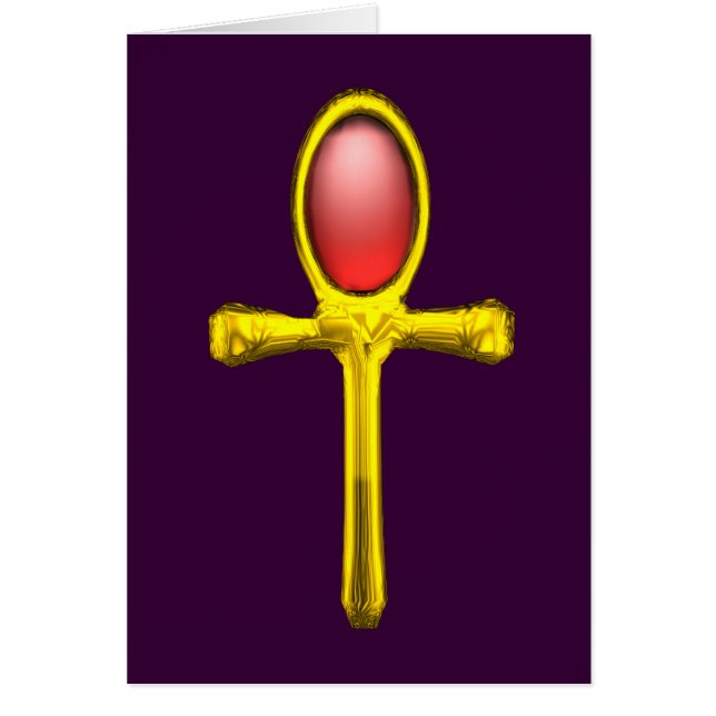 RED TALISMAN ,yellow purple Cards (Front)