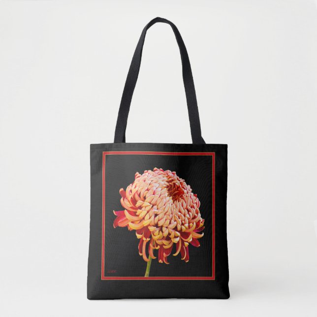 Red& Tan Mum All-Over-Print Tote Bag (Front)