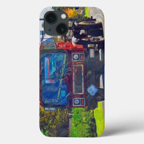 Red Tanker Truck for Truck_lovers iPhone 13 Case