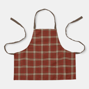 Red Tartan Apron