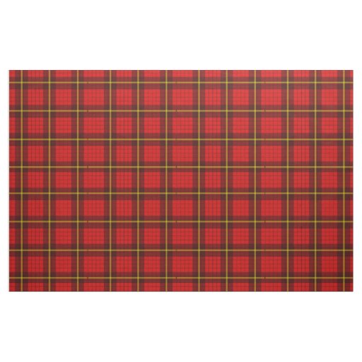 Red Tartan Fabric