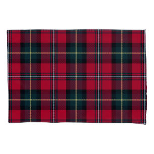 Red Tartan Pillow Case