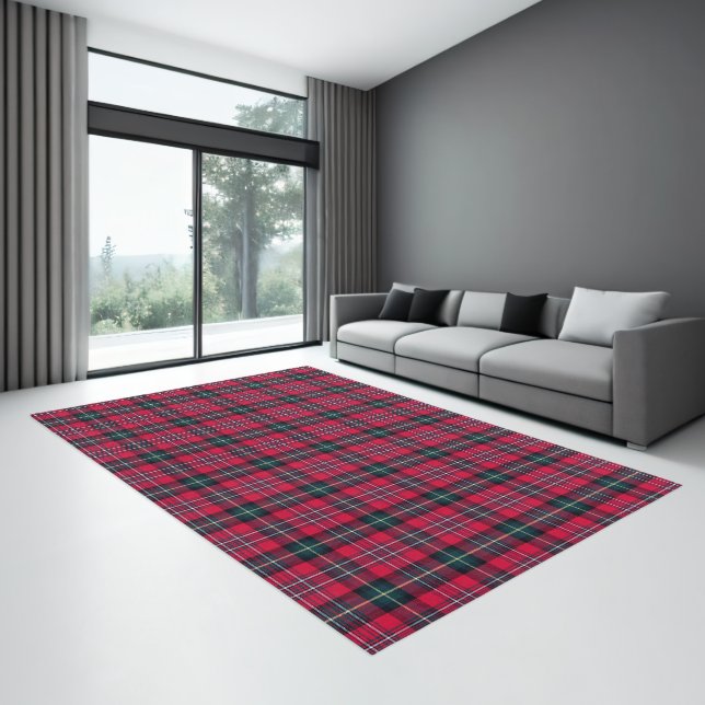 Red Tartan  Rug (Insitu (Indoor 3))