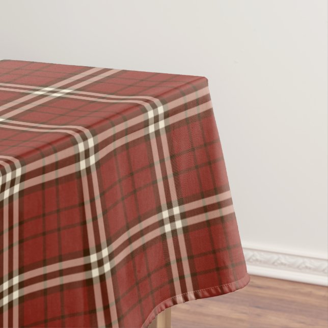 Red Tartan Tablecloth (In Situ)