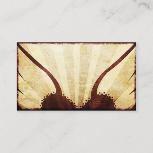 Customizable Red Tattoo Winged Heart  RSVPCards Business Card