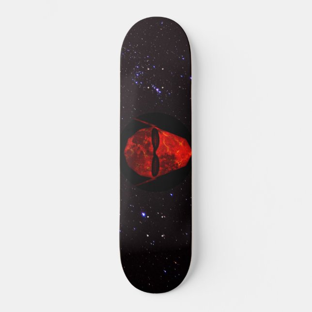 Red: Tau Ceti Traveler Skateboard (Front)