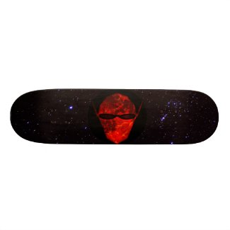 Red: Tau Ceti Traveler Skateboard