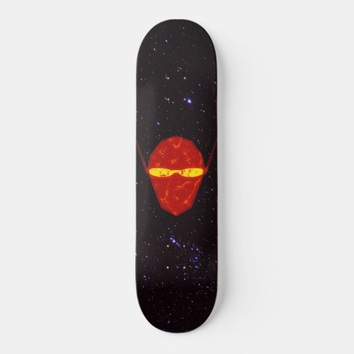 Red Tau Ceti Traveler Skateboard Deck