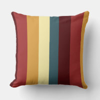 Red, teal and yellow stripes