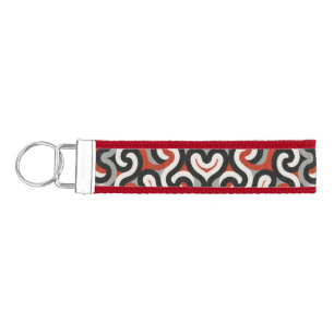 Red Team Wrist Keychain