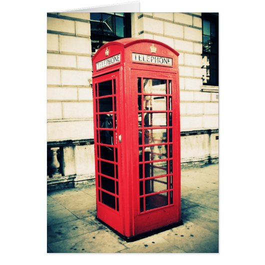 red telephone box cards (Front)