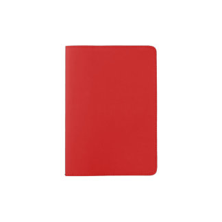 Red Template Passport Holder