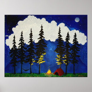 Red Tent Poster